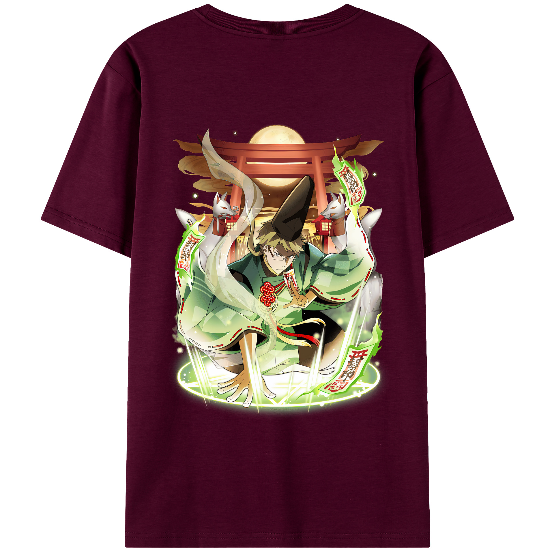 （画像用） 文豪ストレイドッグス Bungo Stray Dogs レディース半袖Tシャツ(バックプリント)